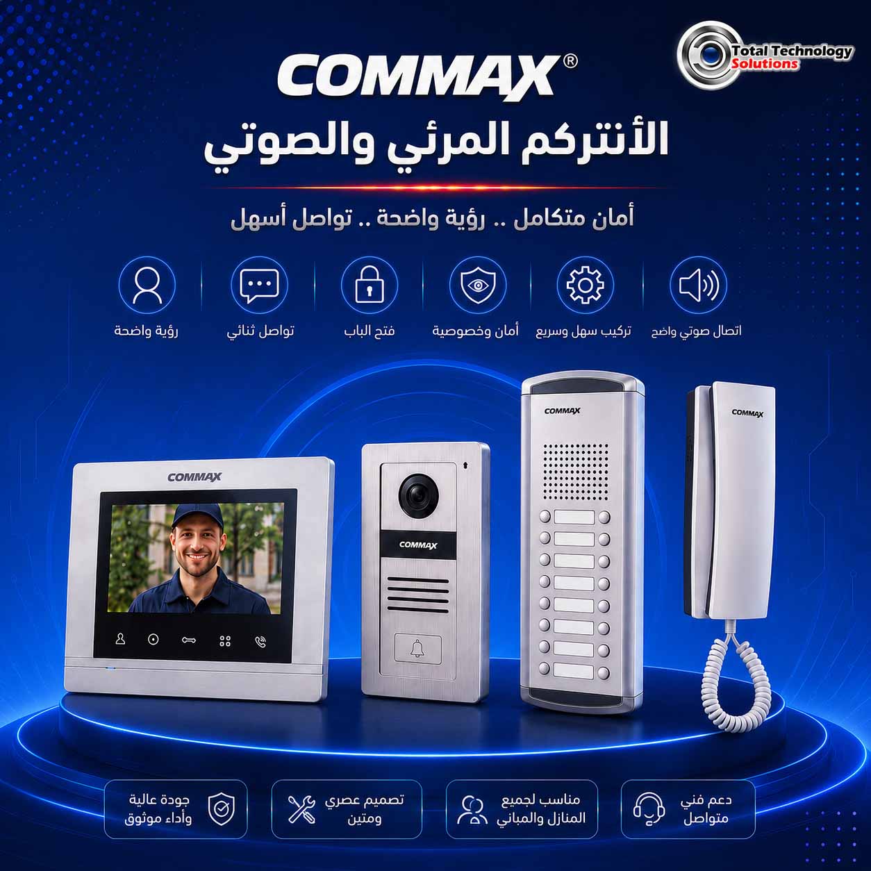 الانتركم المرئى والصوتى